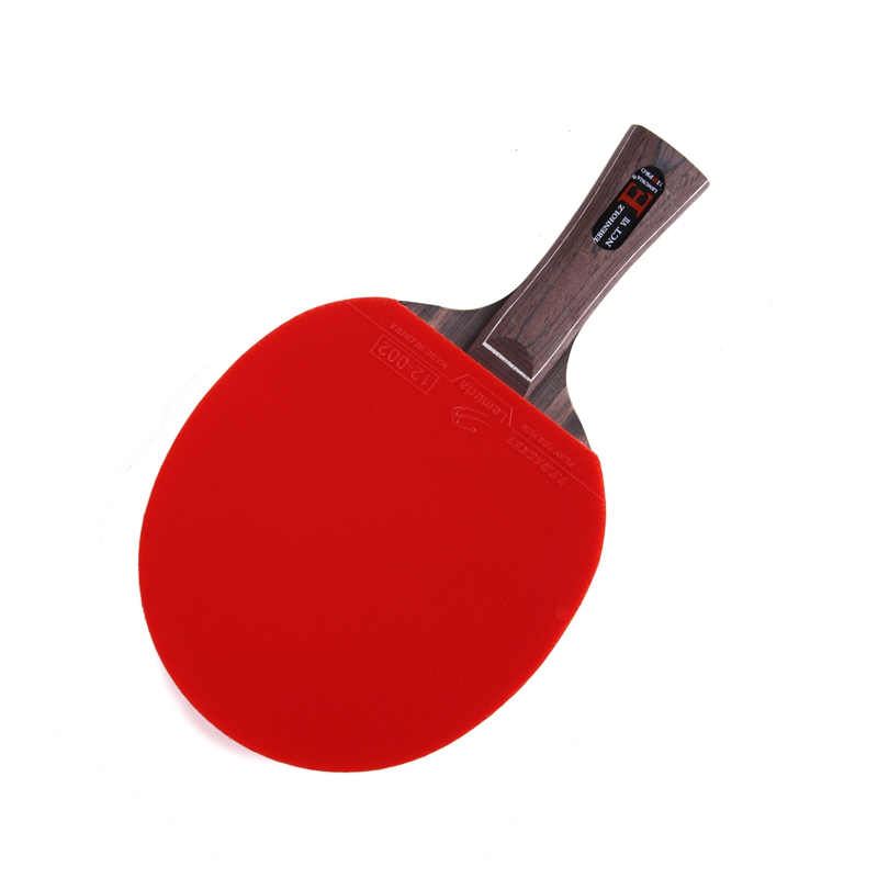 Table Tennis Forehand - ไม้ปิงปอง Lemuria EBENHOLZ, ยางปิดหน้าไม้แบบมีปุ่ม, 5 ชั้น,