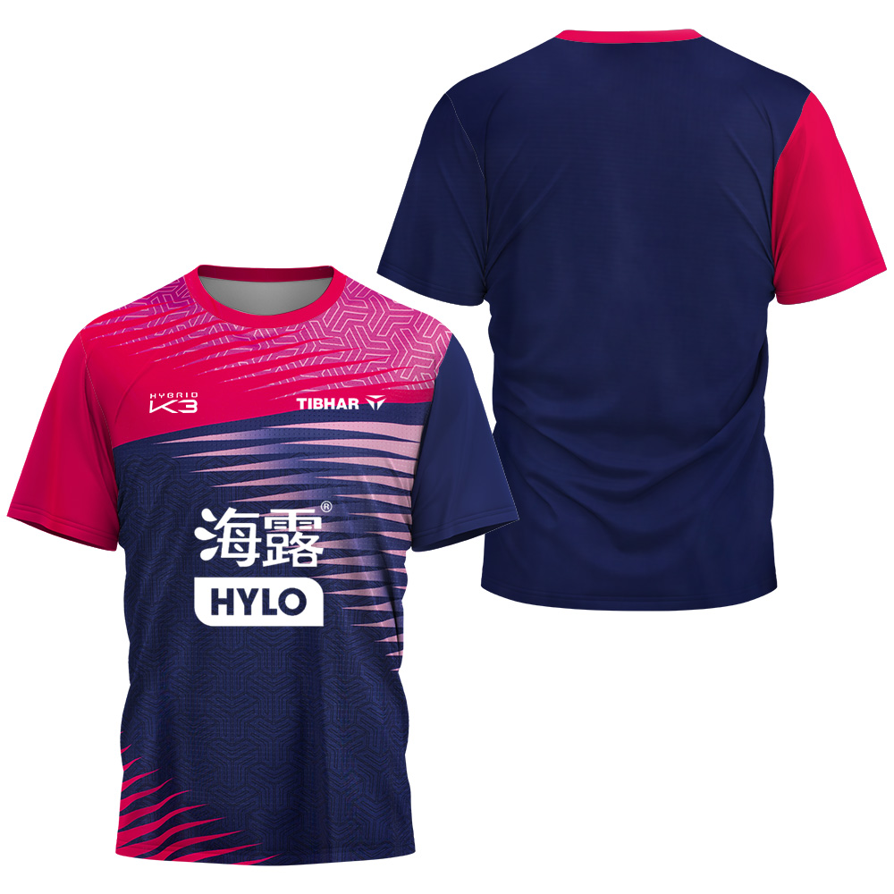 Table Tennis Jersey - เสื้อยืดฟีลิกซ์ เลอบรุน พิมพ์ลาย 3 มิติ ระบายอากาศ
