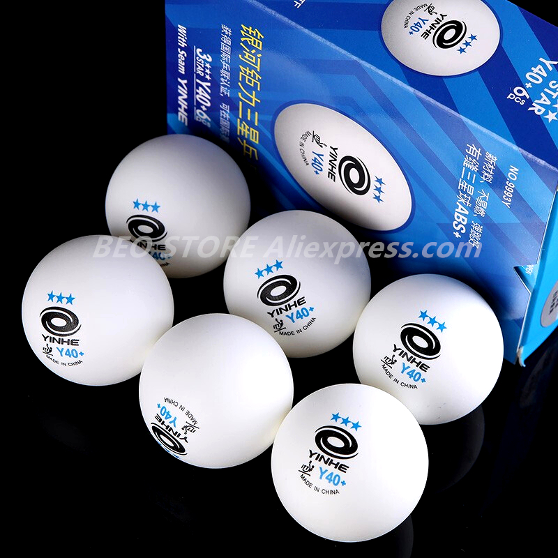 Table Tennis How To Play - 60ลูก YINHE 3-Star Y40 + H40