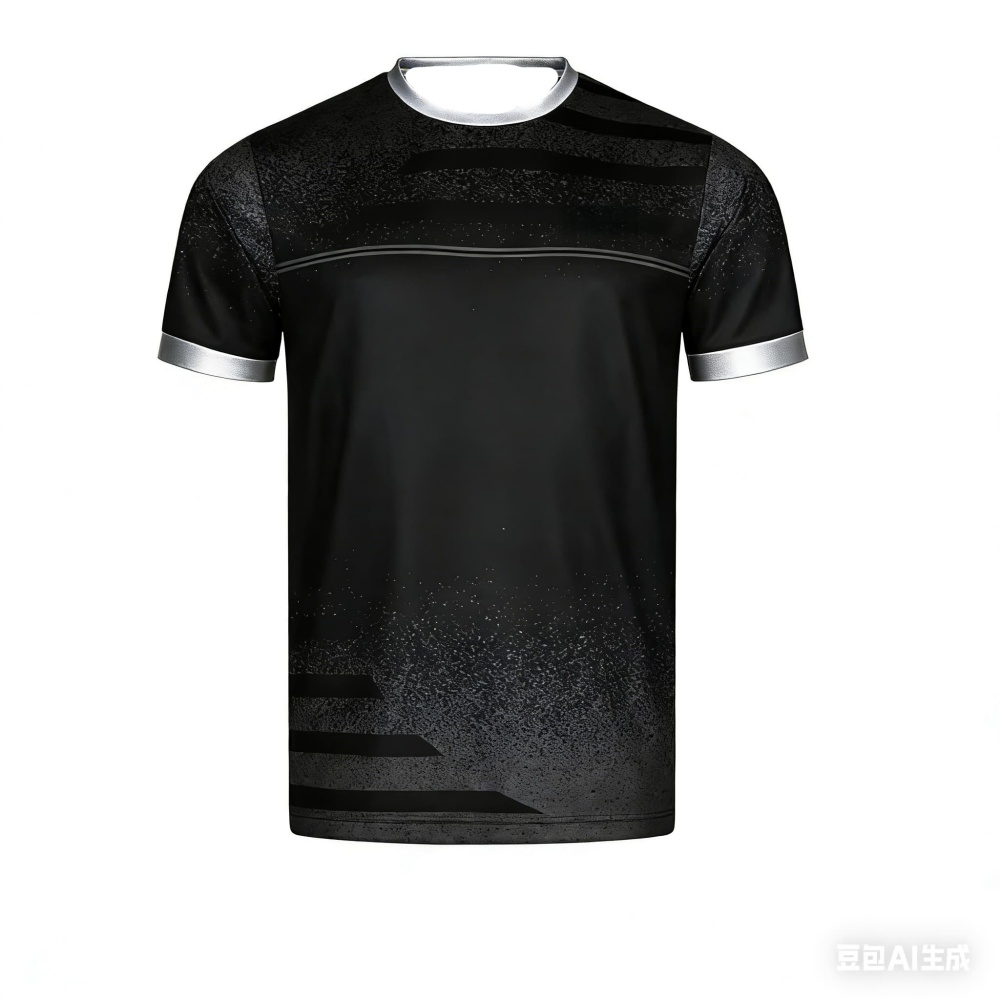 Table Tennis Jersey - เสื้อยืดเทเบิลเทนนิสผู้ชายลายไล่เฉดสี เสื้อยืดแบดมินตันระบายอากาศสำหรับฤดูร้อน เสื้อยืดเทเบิลเทนนิสแขนสั้น แห้งเร็ว