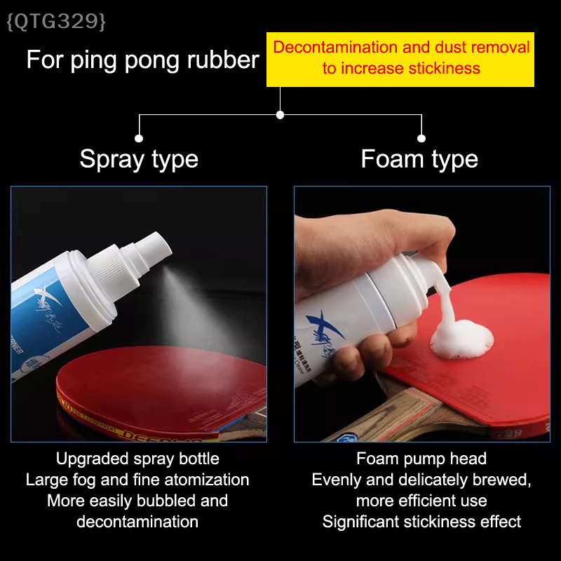 【Ja】สเปรย์ดูแลไม้ปิงปองขนาด 10 - Table Tennis Rubber Protective Film บทวิจารณ์และราคา