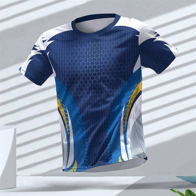 เสื้อยืดกีฬาพิมพ์ลายกราฟิกเรขา - Table Tennis Jersey บทวิจารณ์และราคา