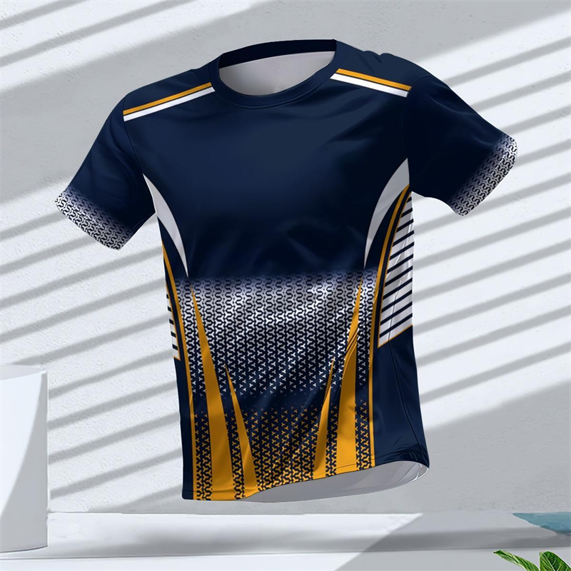 เสื้อยืดกีฬาพิมพ์ลายกราฟิกเรขา - Table Tennis Jersey บทวิจารณ์และราคา