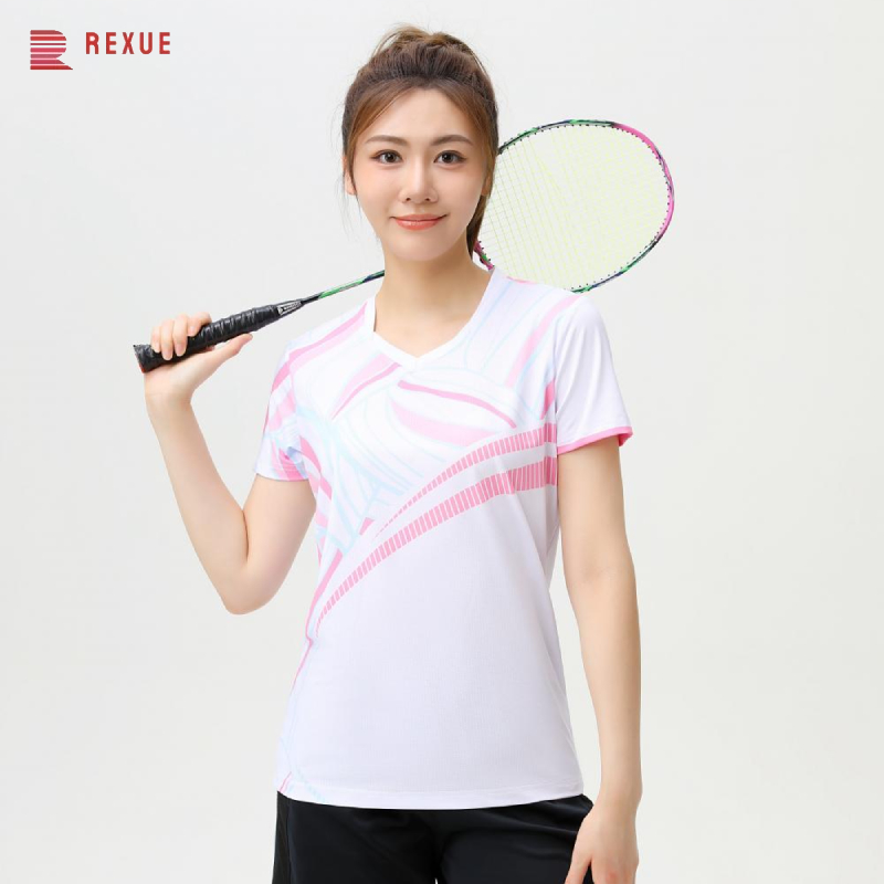 สีฟ้าอ่อนเสื้อเทเบิลเทนนิสชายห - Table Tennis Jersey บทวิจารณ์และราคา