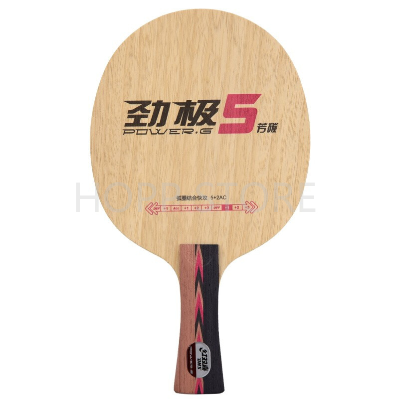 DHS PG5 PG5X POWER-G 5 PG 5 ใบ - Table Tennis Forehand บทวิจารณ์และราคา