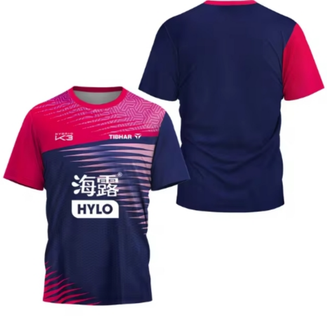 เสื้อยืดลายกีฬาปิงปองชายลายสาม - Table Tennis Jersey บทวิจารณ์และราคา