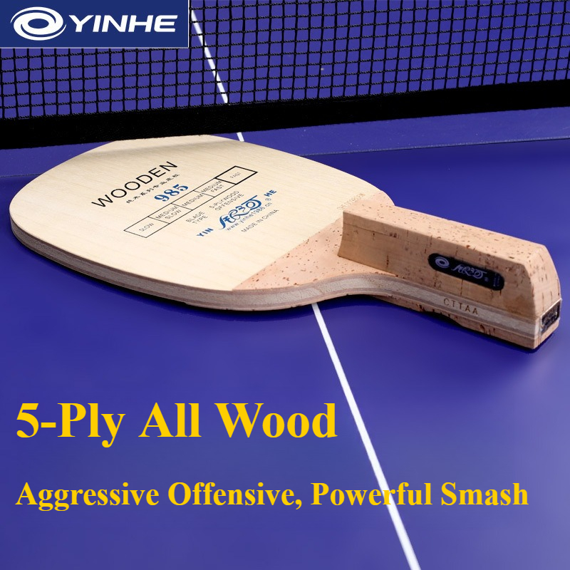 ไม้ปิงปอง YINHE 985 แบบญี่ปุ่น - Table Tennis Games บทวิจารณ์และราคา