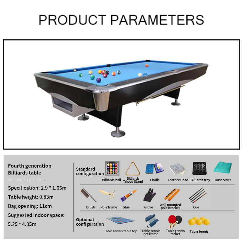 โต๊ะบิลเลียดแฟนซี 9 ฟุต รุ่นโม - Table Tennis Games บทวิจารณ์และราคา
