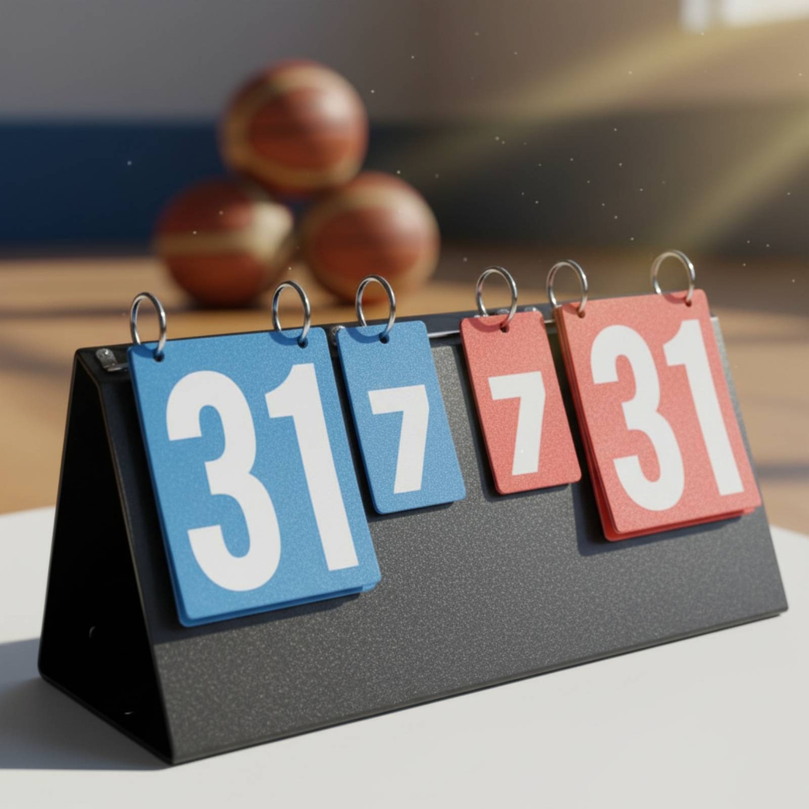 กระดานคะแนนแบบพลิกพกพา กระดานค - Table Tennis Score บทวิจารณ์และราคา