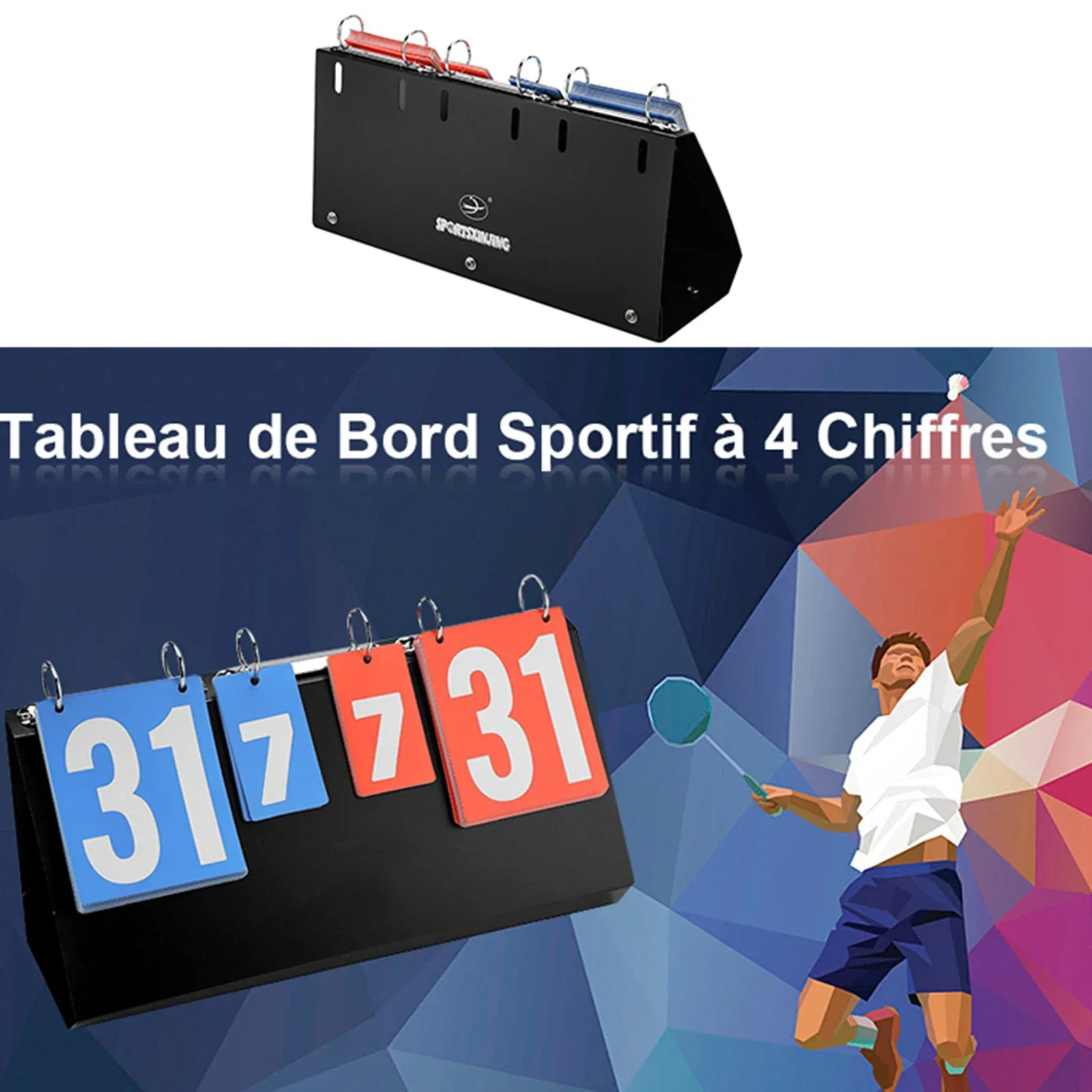 กระดานคะแนนการแข่งขันกีฬา 4 หล - Table Tennis Score บทวิจารณ์และราคา