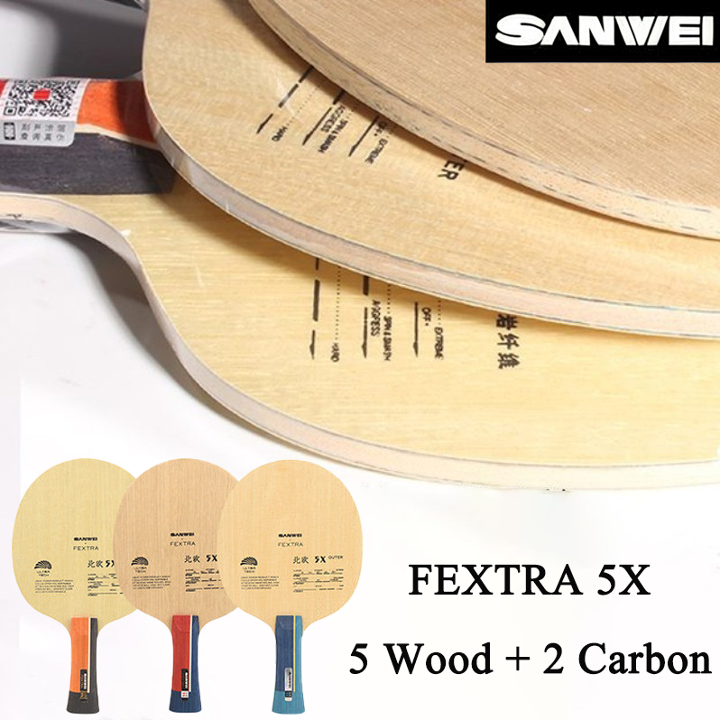 ไม้ปิงปอง SANWEI FEXTRA 5X 5 ช - Table Tennis Games บทวิจารณ์และราคา