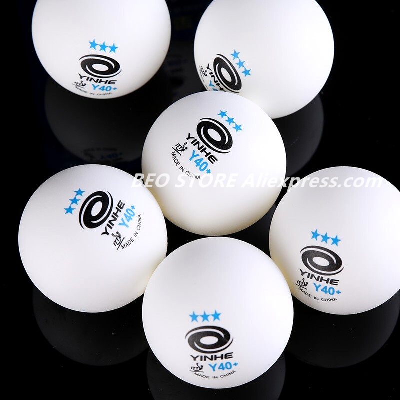 60ลูก YINHE 3-Star Y40 + H40 + - Table Tennis How To Play บทวิจารณ์และราคา