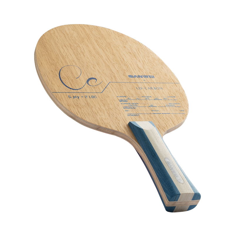 ไม้ปิงปอง SANWEI CC CARBON สำห - Table Tennis Custom Bat บทวิจารณ์และราคา