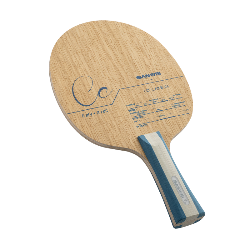 ไม้ปิงปอง SANWEI CC CARBON สำห - Table Tennis Custom Bat บทวิจารณ์และราคา