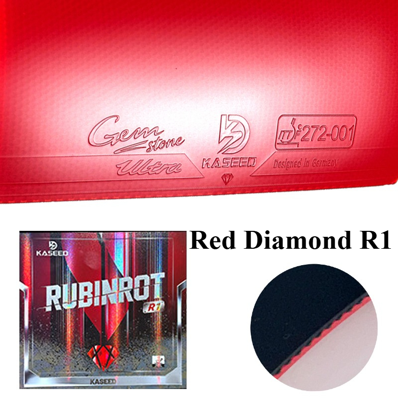 ยางปิงปอง KASEED Red Diamond R - Table Tennis Games บทวิจารณ์และราคา