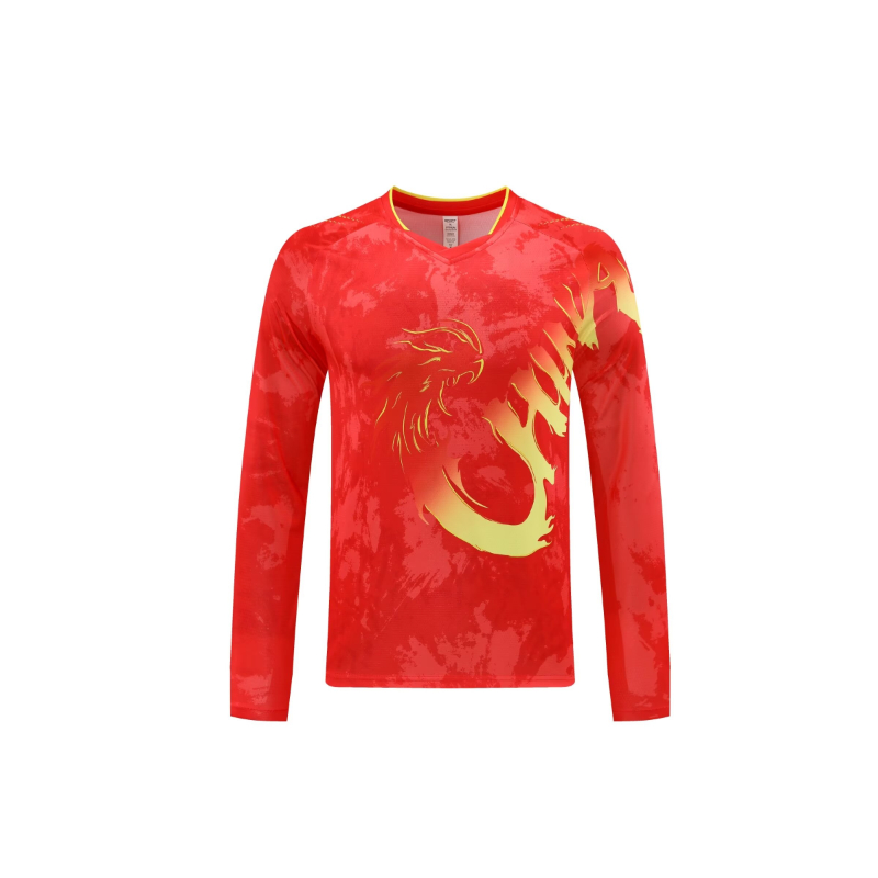 China Dragon แขนยาวตารางเทนนิส - Table Tennis Jersey บทวิจารณ์และราคา