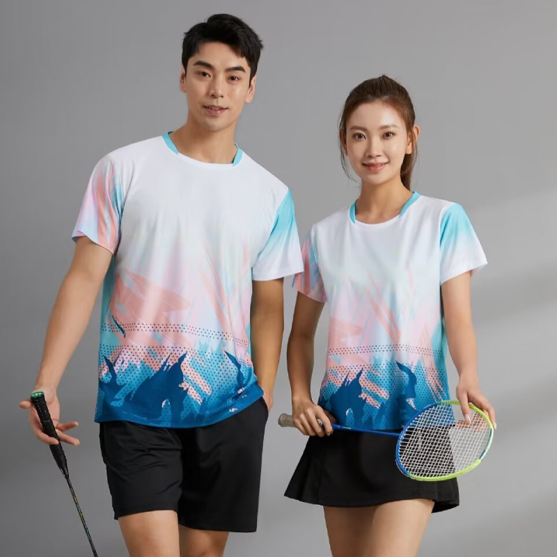 เสื้อกีฬาแขนสั้นสำหรับผู้ชายแล - Table Tennis Jersey Design บทวิจารณ์และราคา