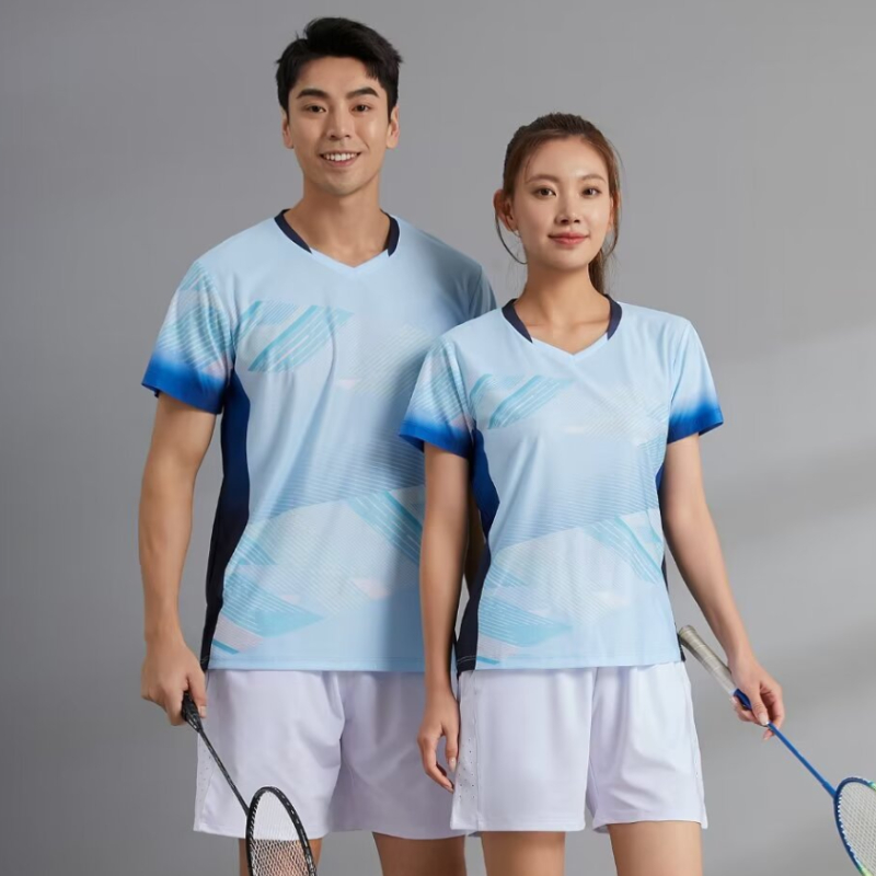 เสื้อกีฬาแขนสั้นสำหรับผู้ชายแล - Table Tennis Jersey Design บทวิจารณ์และราคา