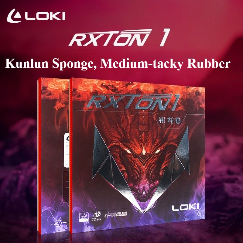 แผ่นยางปิงปอง LOKI RXTON 1 Sti - Table Tennis Training บทวิจารณ์และราคา