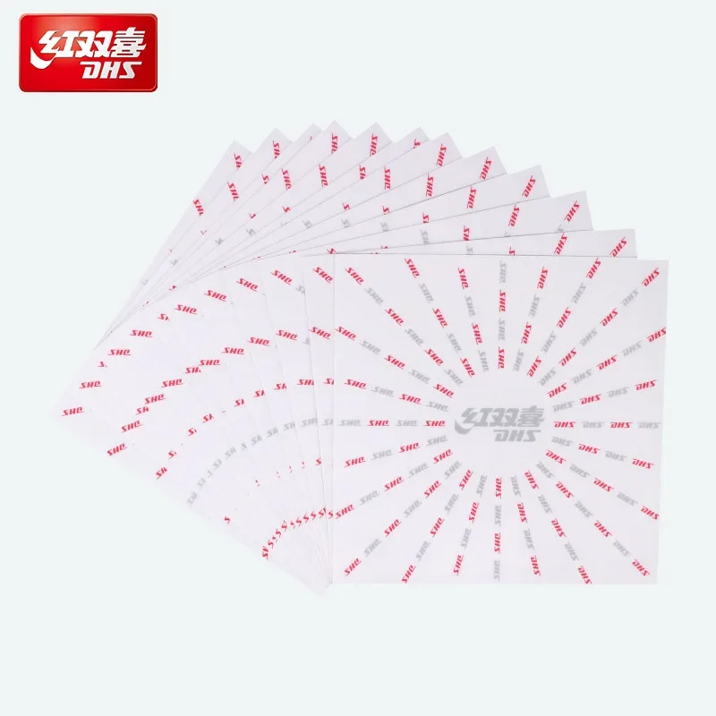 1/2PCS DHS ไม้ปิงปองป้องกันฟิล - Table Tennis Rubber Protective Film บทวิจารณ์และราคา
