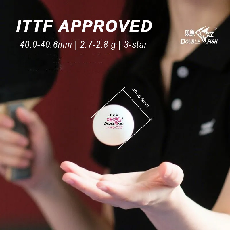 ดับเบิ้ลฟิช 3 สตาร์ V40+ 30/50 - Table Tennis How To Play บทวิจารณ์และราคา