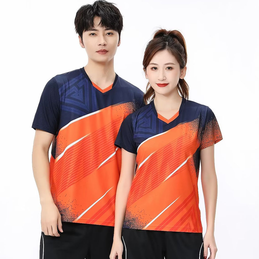 เสื้อยืดผู้ชายผู้หญิงเทนนิสเด็ - Table Tennis Jersey บทวิจารณ์และราคา