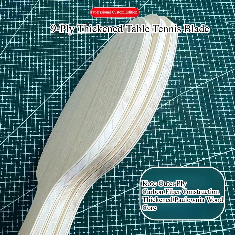 ไม้ปิงปอง 9 ชั้น หนาพิเศษ ทำจา - Table Tennis Custom Bat บทวิจารณ์และราคา