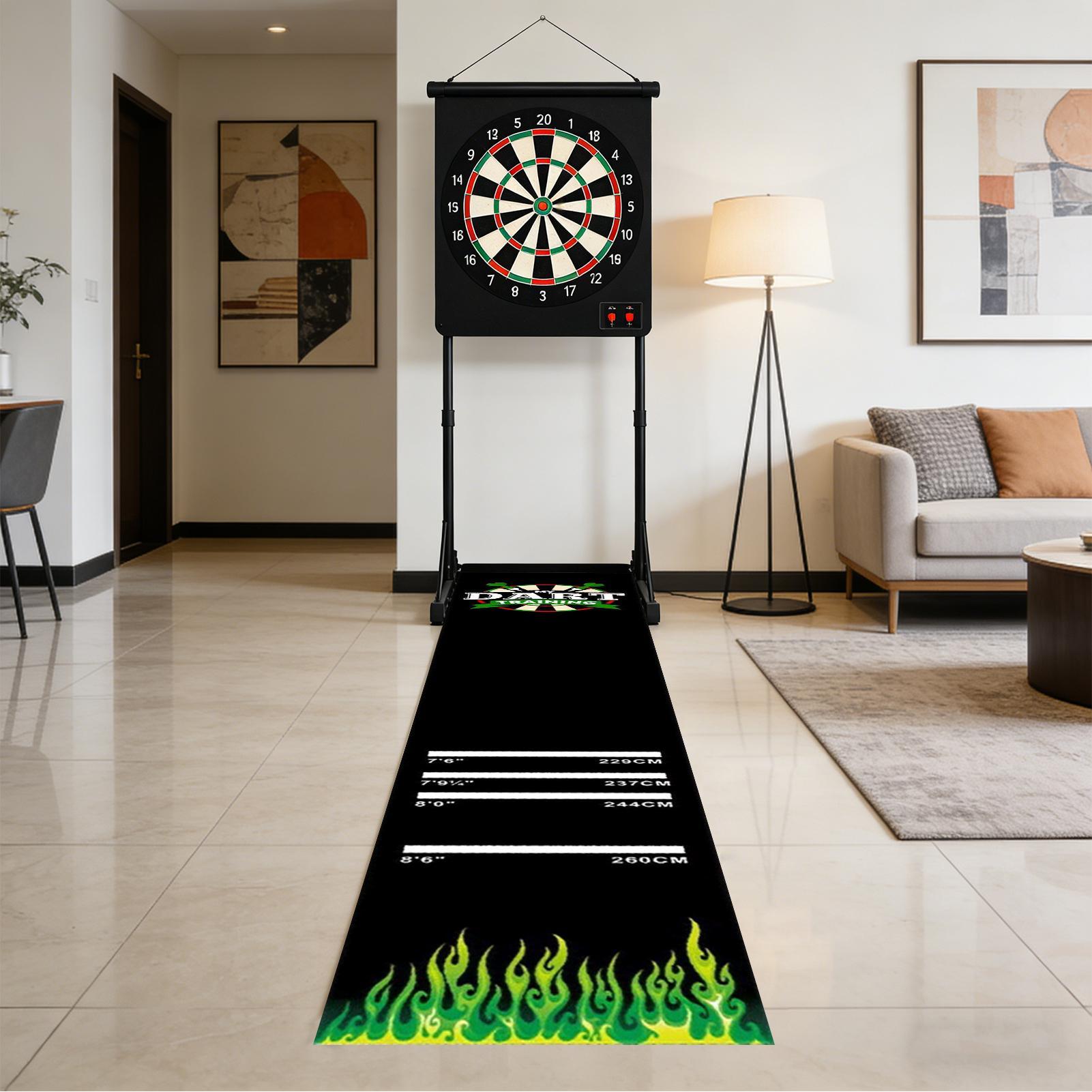 แผ่นรองดартส์กันลื่น ป้องกันกา - Throw Distance Board บทวิจารณ์และราคา