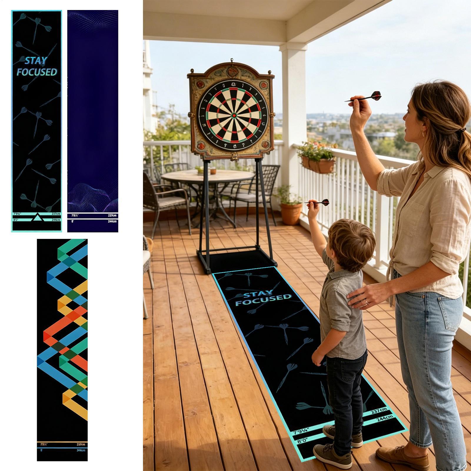 แผ่นรองปาเป้าแบบพกพา กันลื่น ผ - Throw Distance Board บทวิจารณ์และราคา
