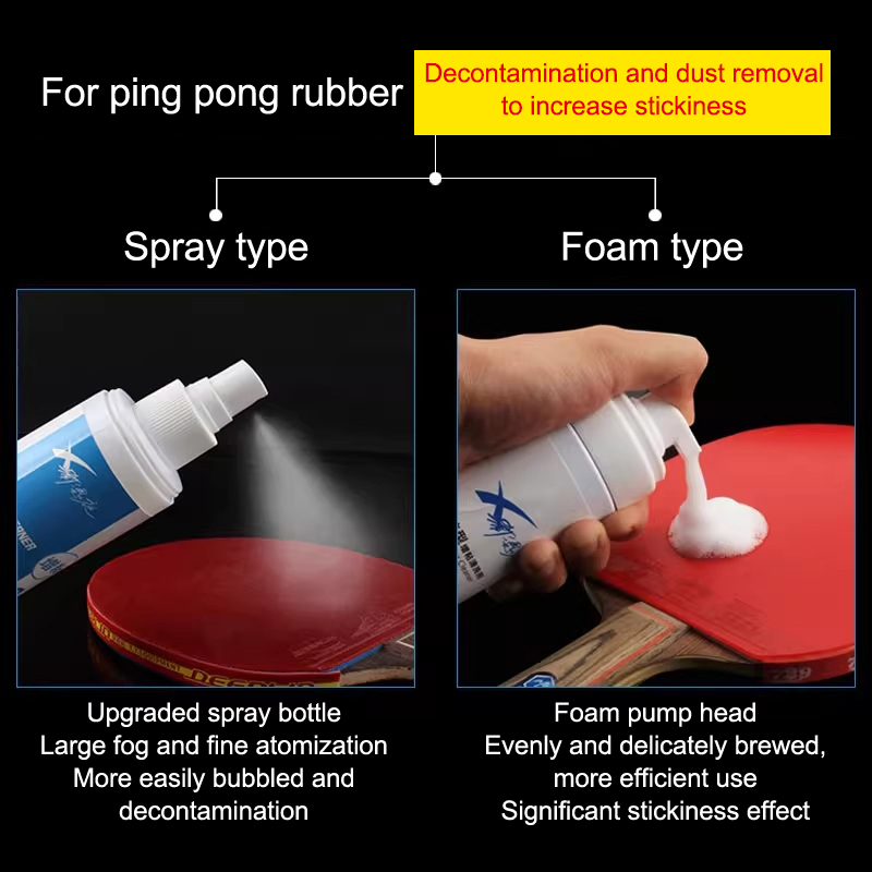 สเปรย์ทำความสะอาดยาง 100 มล. น - Table Tennis Rubber Protective Film บทวิจารณ์และราคา